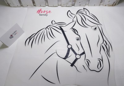 RM25 Naprasowanka HORSE Family 30cm