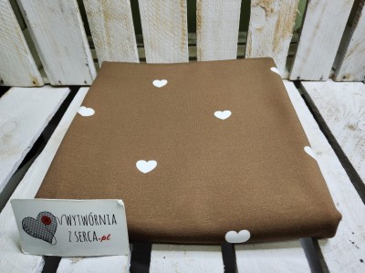 SERDUSZKA dresówka pętelka DuCy.