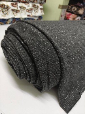 RM25 Swetrówka z lurexem GRAFIT outlet