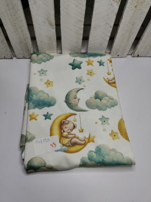 Kupon nr M64 120 cm/ 170 cm single jersey  druk cyfrowy