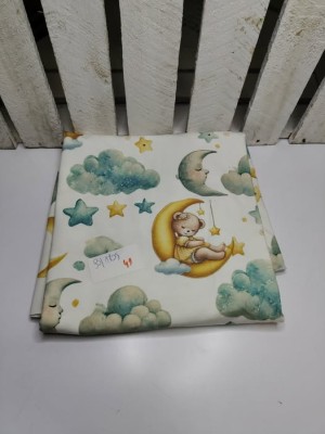 Kupon nr M65 90 cm/ 170 cm single jersey  druk cyfrowy