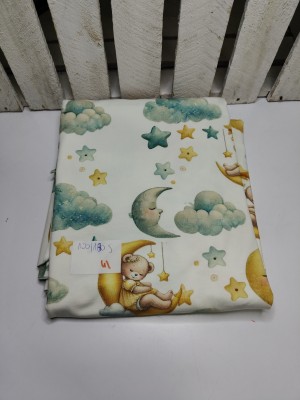 Kupon nr M66 100 cm/ 170 cm single jersey  druk cyfrowy