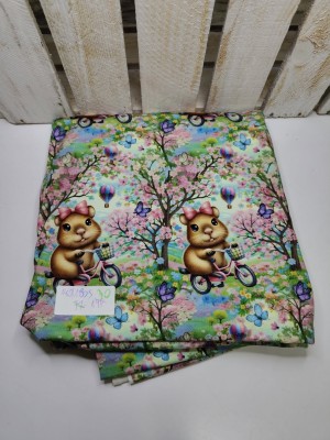 Kupon nr W20 140cm/180cm jersey DRUK CYFROWY