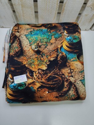 Kupon nr W33 225cm/180cm jersey DRUK CYFROWY