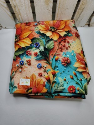 Kupon nr PA28 155cm/180cm dresówka DRUK CYFROWY